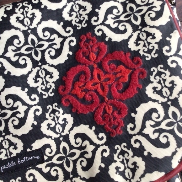 PETUNIA Pickle Bottom Backpack Shoulder Bag| Diaper Bag Backpack - Picture 13 of 16